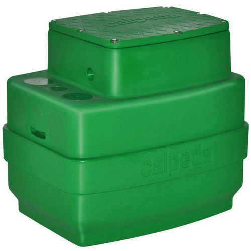 Water storage vessel - GEO series - Calpeda - polyethylene / horizontal