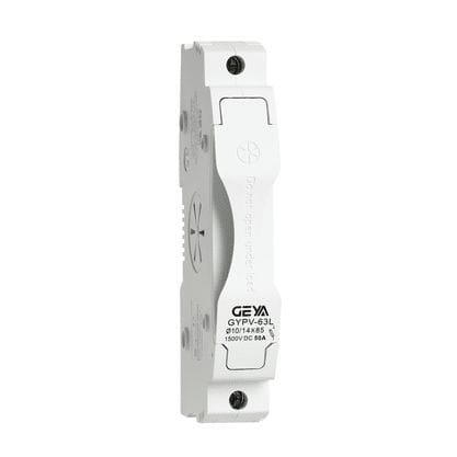 Photovoltaic installation fuse holder - GYPV-32/50/63 - Zhejiang Geya Electrical Co., Ltd - cylindrical / DIN rail / Class gPV