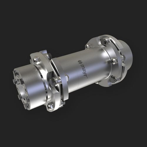 Flexible coupling - ROBA&reg;-DS - Chr. Mayr GmbH + Co. KG - finned / torsionally rigid / double-jointed