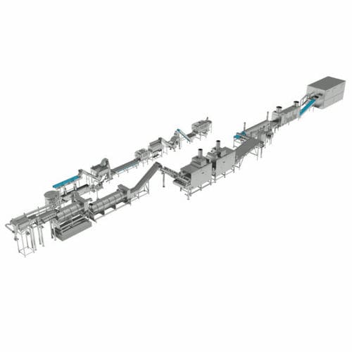 Potato processing line - PROEX FOOD - polishing / washing / sorting