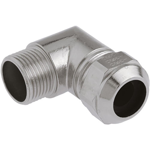 Nickel-plated brass cable gland - 5210.20 - AGRO - IP68 / threaded / strain relief