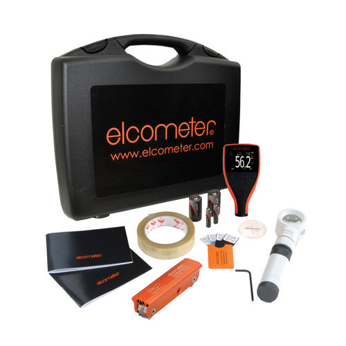 Coating thickness gauge - 1542  - Elcometer - copper / rubber / dry film