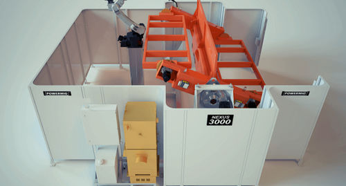 Robotic welding cell - NEXUS 3000 - Powermig - for large parts