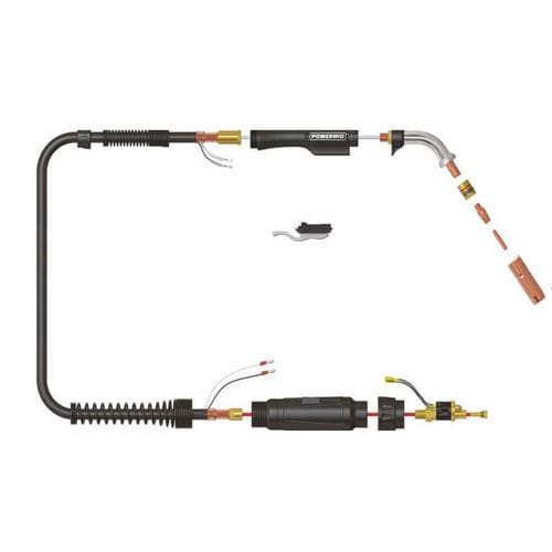MIG-MAG welding torch - PWR series - Powermig - air-cooled