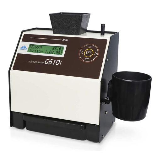 Grain moisture meter - G610i - Gehaka - drying / with digital display / portable