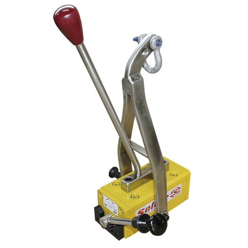Manually switched permanent lifting magnet - EMX-SR series  - SELTER - handling / for flat and cylindrical loads