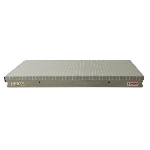 Electro-permanent magnetic chuck - Lini-Pol series  - SELTER - rectangular / for grinding