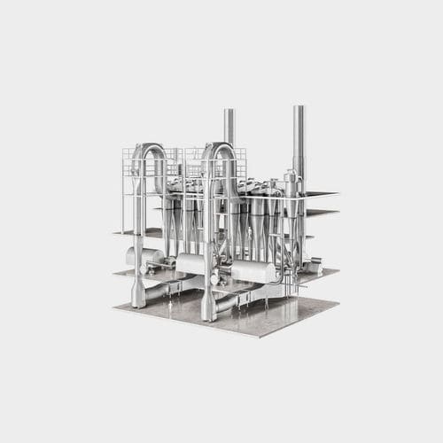 Spray dryer - GEA Wiegand - gas / air / cleaning