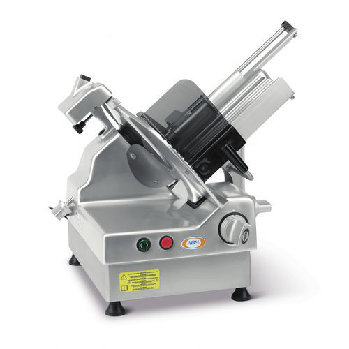 Meat slicing machine - 9300 G COMFORT - ABM company S.r.l. - for fruits and vegetables / semi-automatic / circular blade