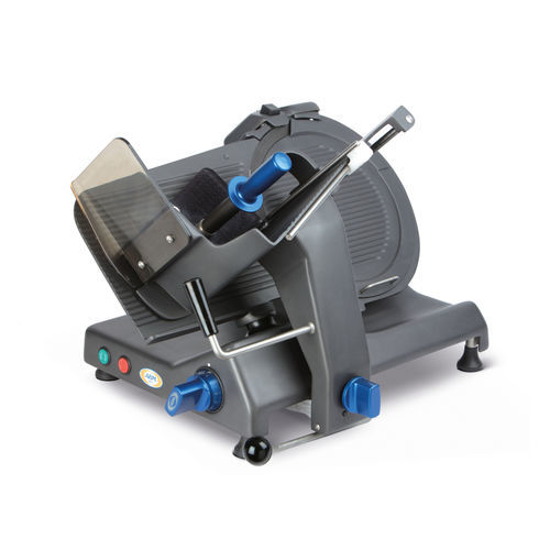 Meat slicing machine - UNI 350 BLACK - ABM company S.r.l. - vegetable / manual / circular blade