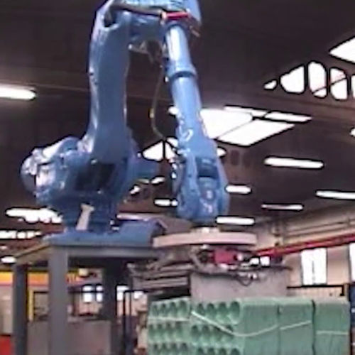 Paper palletizer - Sinterpack - robotic / automatic / for the packaging industry