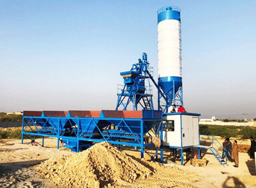 Stationary concrete batching plant - HZS25 - Henan YCZG Machinery Manufacture Co.Ltd
