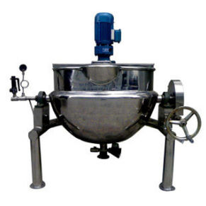 Boiling industrial cooker - AMS -JCG series - Amisy - for meat / stainless steel
