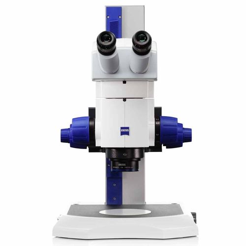 Optical stereo microscope - ZEISS SteREO Discovery.V8 - ZEISS Métrologie et Microscopie Industrielle - laboratory / fluorescence / 3D