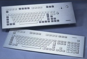 Desktop keyboard - Barantech - with mechanical keys / 104-key / outdoor