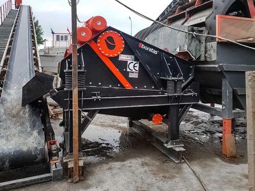 Wet screening screener - BDW series - Boratas Machinery - humid screening / drainage / process