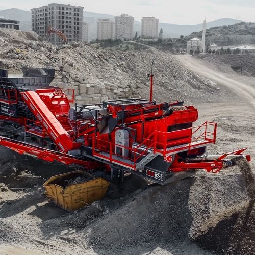 Impact crusher - BLK02-E - Boratas Machinery - semi-mobile / primary / limostone