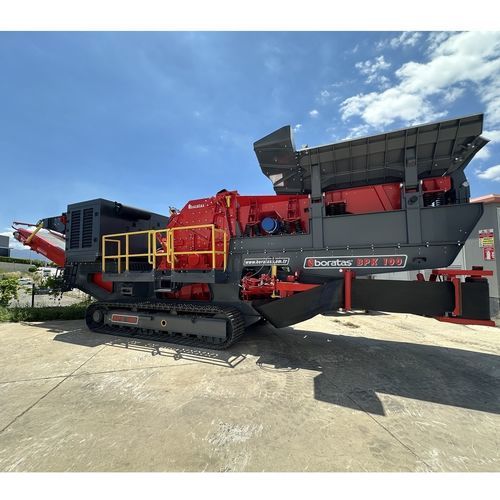Impact crusher - BPK100 - Boratas Machinery - mobile / diesel engine / crawler