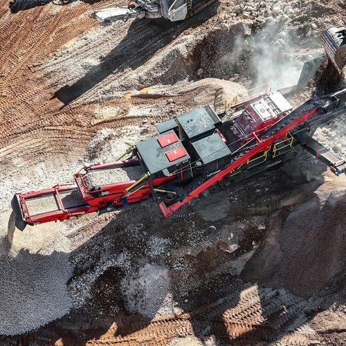 Impact crushing and screening plant - BPK125-S - Boratas Machinery - mobile / primary / limostone