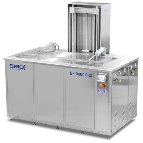 Ultrasonic cleaner with timer - BR-3000 PRO - BRIO Ultrasonics - heavy-duty / automotive / for parts cleaning