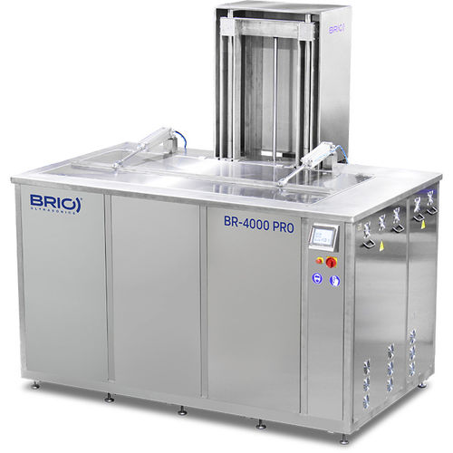 Immersion part washer - BR-4000 PRO - BRIO Ultrasonics - ultrasonic / eco-friendly