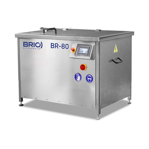 Ultrasonic cleaner with timer - BR-80 - BRIO Ultrasonics - heavy-duty / automotive / for parts cleaning