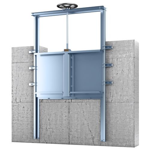 Wastewater treatment sluice gate - Passavant® - Aqseptence Group