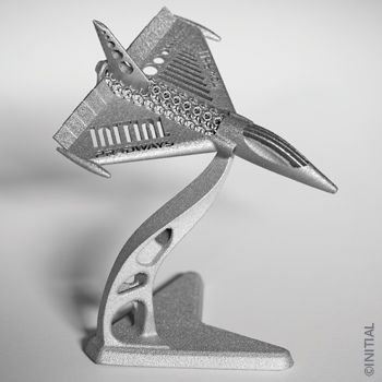 Metal 3D printing - INITIAL - laser sintering / DMLS / for the aerospace industry