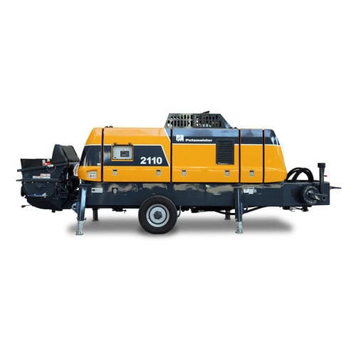 Stationary concrete pump - BSA 2110 HP D5 - Putzmeister - for construction