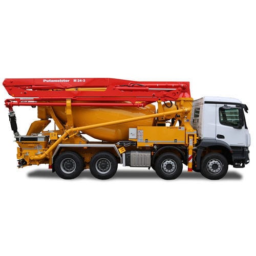Truck-mixer concrete pump - PUMI 24-3 - Putzmeister