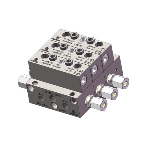 Lubricant distributor - Dmfa  - SOATO FLUID SYSTEM - modular / flexible