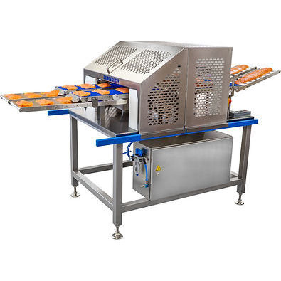 Salmon slicer - SM 5318 - Salmco - automatic / circular blade / 230V single phase