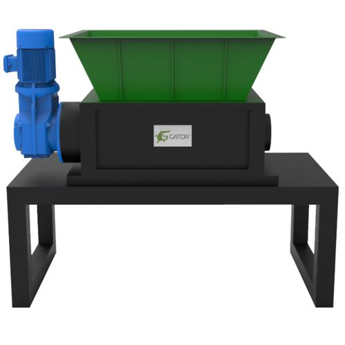 Primary shredder - SPT400 - Zhejiang SUPU Technology Co.,Ltd - double shaft / metal / tire