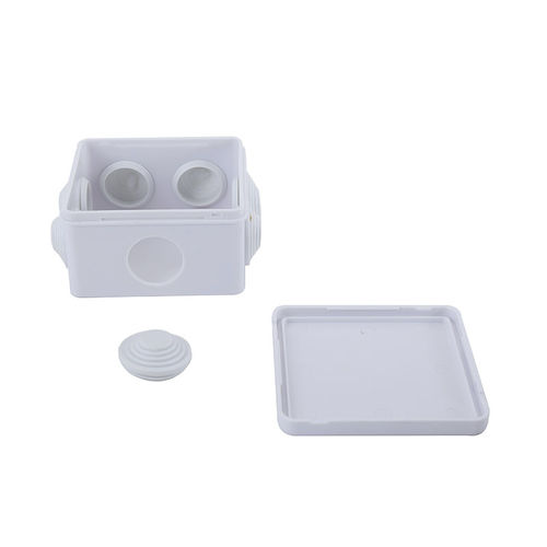 Waterproof junction box - HX-RB  - YUEQING HONGXIANG CONNECTOR  MANUFACTRER CO., LTD - ABS / for cables / with cable gland