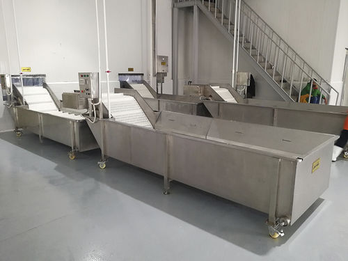 Water washing machine - ZD-XL 4500 - Shrimp Machine - process / for the food industry / for the fishing industry