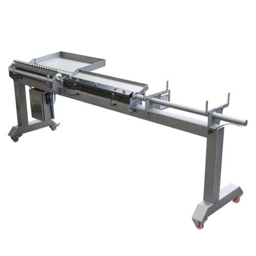 Mackerel skewering machine - ST916 - STEEN - F.P.M. INTERNATIONAL - manual / pneumatic