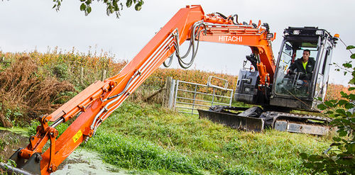 Medium excavator - ZX490-7 SLF - Hitachi Construction Machinery