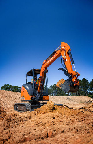 Mini-excavator - ZX35U-5N - Deere-Hitachi Construction Machinery