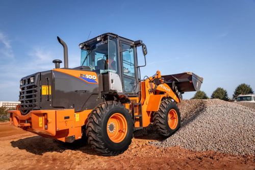 Wheeled loader - ZW100-6 - Deere-Hitachi Construction Machinery - compact / compact