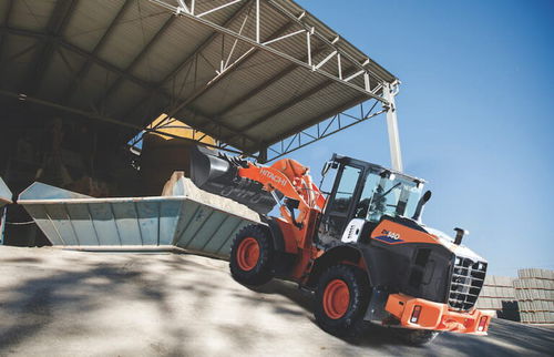 Wheeled loader - ZW140-6 - Deere-Hitachi Construction Machinery - for construction