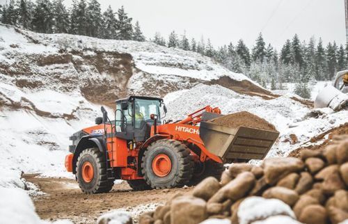 Wheeled loader - ZW370-6 - Deere-Hitachi Construction Machinery - for construction / mining and quarrying
