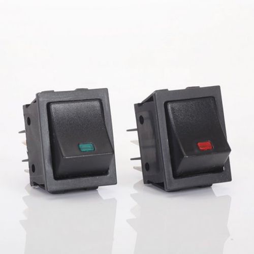 LED-illuminated switch - DS Series - Boltek Plastik - rocker / bipolar / IP40