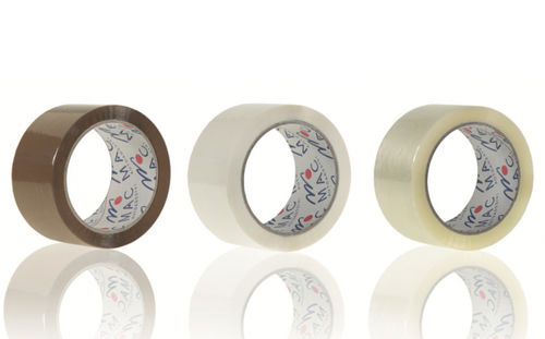 Packaging adhesive tape - 4925 - MAC AUTOADESIVI - BOPP (polypropylene) / acrylic / white
