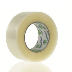 Packaging adhesive tape - FourPlus - MAC AUTOADESIVI - BOPP (polypropylene) / acrylic / white