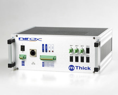 Thickness measurement system - M-thick - NIROX - optical / interferometric / for glass