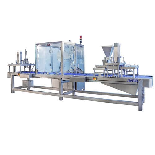 Automatic filling line - RBT1 - NOREA PANCOLINI - container / for food / for the food industry