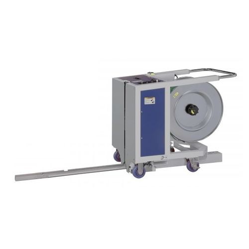 Semi-automatic strapping machine - SM 602 MV - OMSTRAP - pallet / for polypropylene straps / 220V single phase