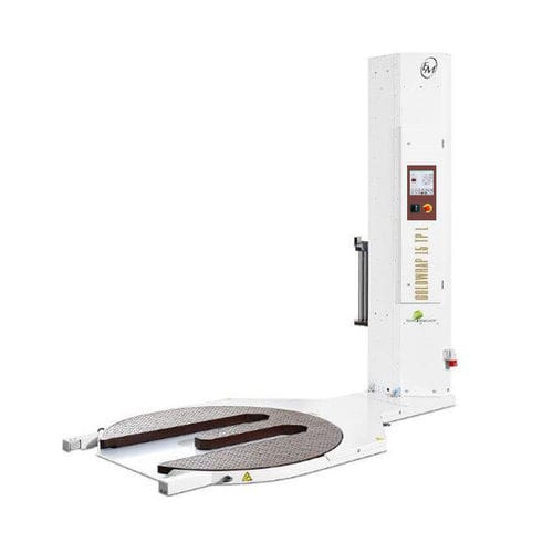 Turntable stretch wrapper - GOLDWRAP 15TPL - MARCHETTI PACKAGING S.r.l. - semi-automatic / for stretch film / pallet