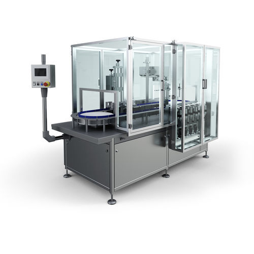 Bottle filling and closing machine - APUS - ALSYSTEMS - for pharmaceutical applications / for the cosmetics industry