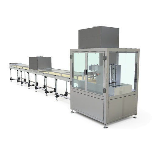 Bottle filling and closing machine - HYDRUS - ALSYSTEMS - for pharmaceutical applications / for the cosmetics industry